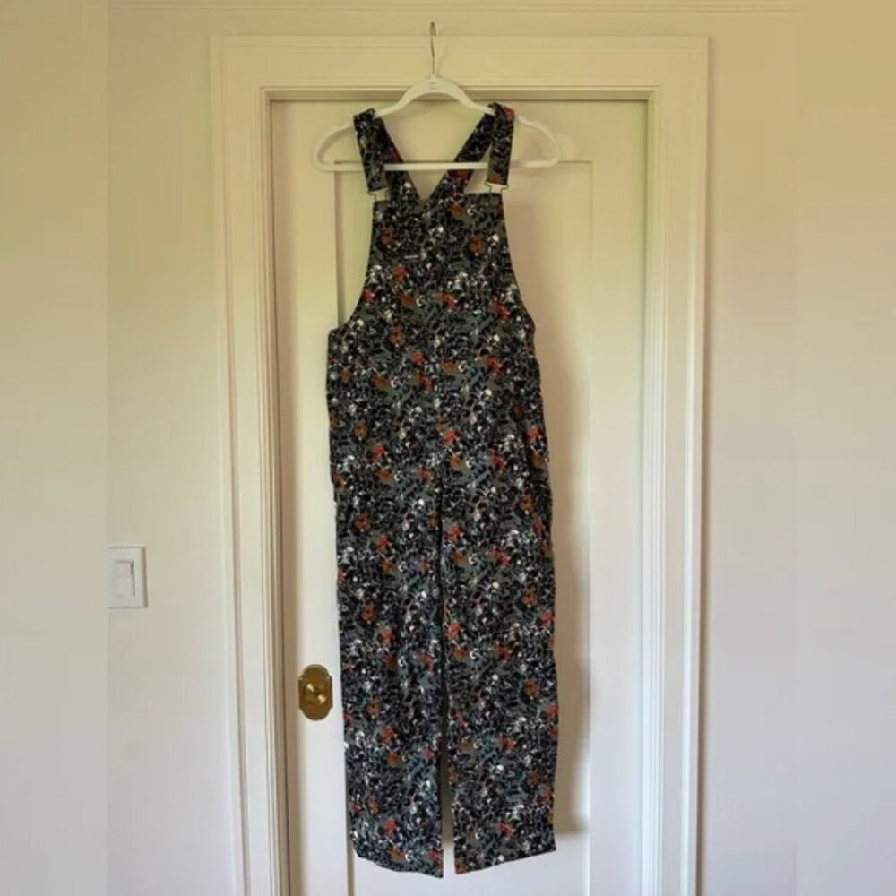 HUGE CLEAROUT! WILDFANG 100% authentic dark floral jumpsuit/overalls